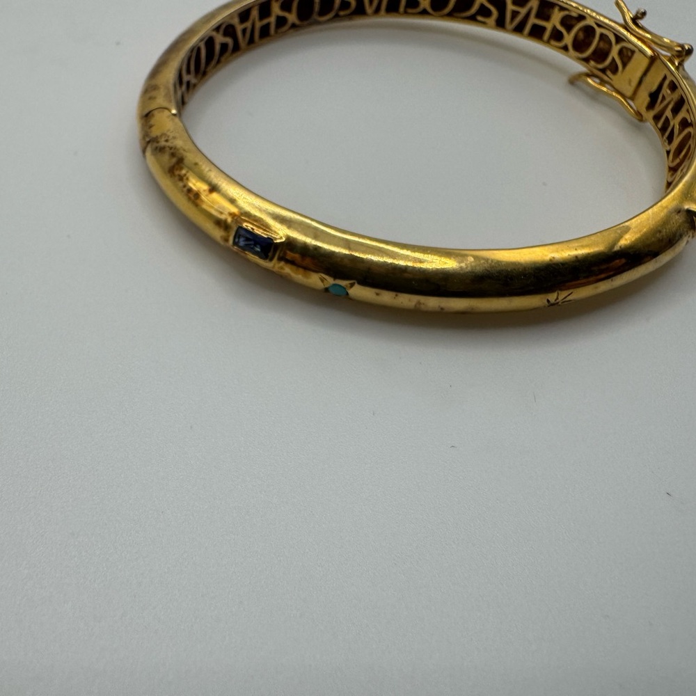 SCOSHA Night Market Bangle - Gold Vermeil